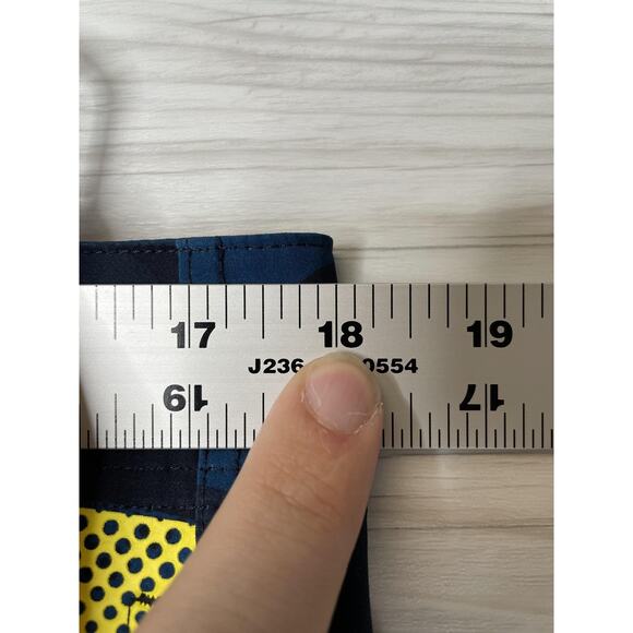 Reebok CrossFit Shorts Mens Large Blue Camo Board Shorts Drawstring Pocket - Picture 4 of 12